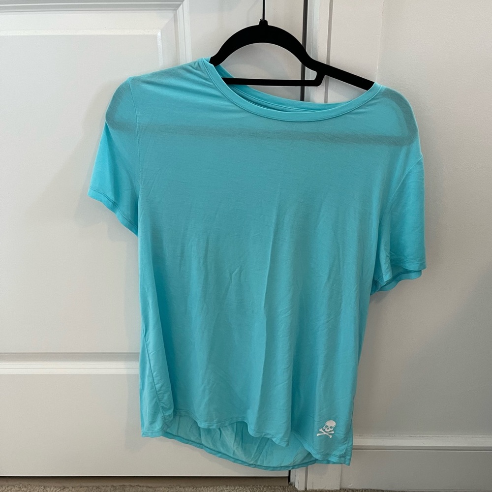 Soulcycle Blue White T-shirt